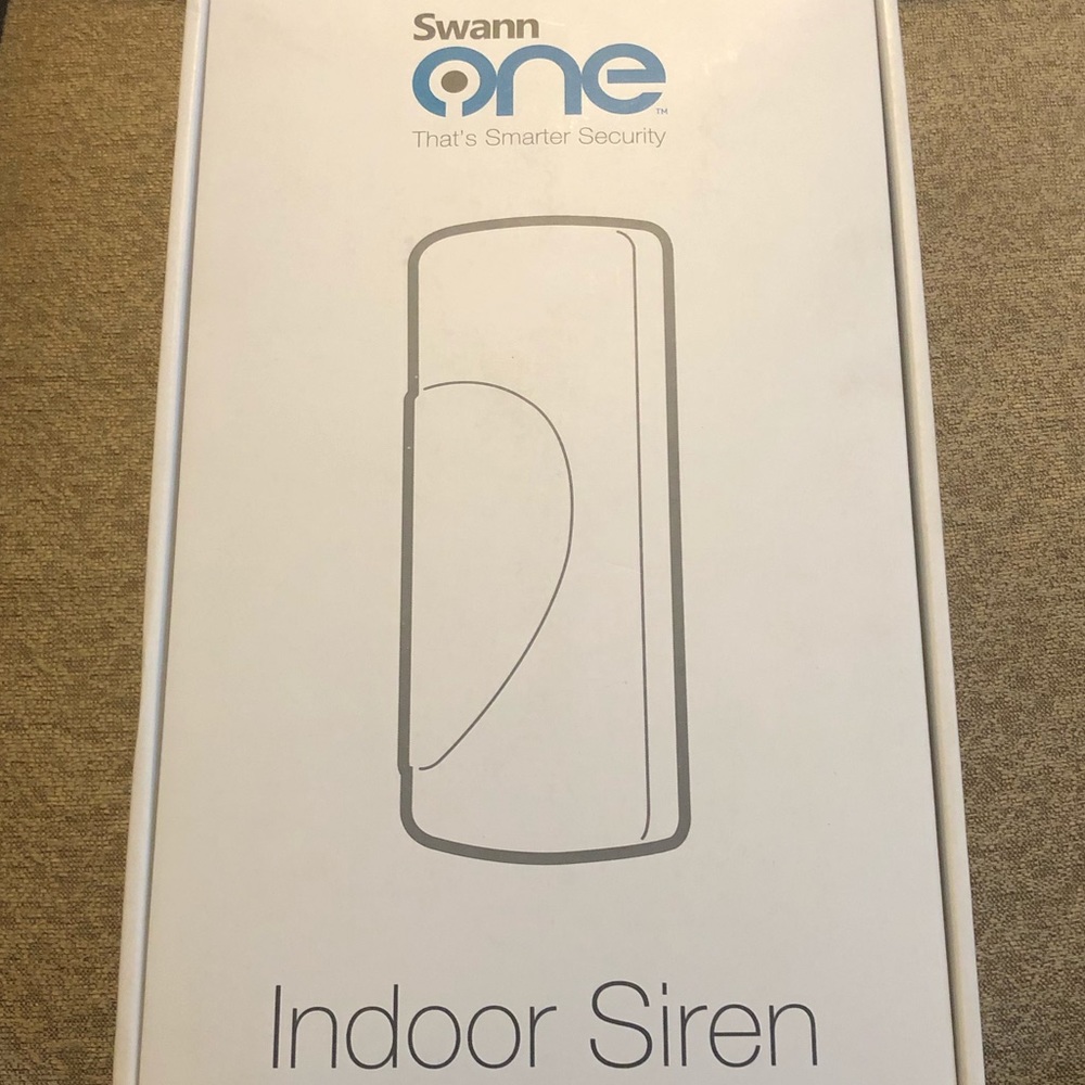 Brand New Swann One Security Indoor Siren